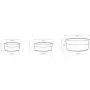 Park Life Designs Medium Pet Bowls, 6-1/4 inch Heavyweight Ceramic Dish Stays Put, Microwave and Dishwasher Safe Park Life Designs Medium Pet Bowls, 6-1/4 inch Heavyweight Ceramic Dish Stays Put, Microwave and Dishwasher Safe