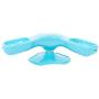 Parts & Accessories Pet Puzzle Toy Dog Slow Food Feeder Bowl Cat Small Medium Dogs Rotatable Interactive IQ Training Game Toys - (Color: Blue)