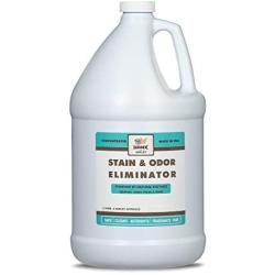 PET STAIN & ODOR ELIMINATOR with Urine Destroyer Enzymes. Dual action urease and 2X biological cleaners attack dog and cat waste and pee. FRAGRANCE FREE, safe for pets, surfaces and cleaning machines