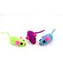 AXEL PETS 20 Hypno Colorful Mice with Rattle Sound, Interactive Catch Play Teaser Mouse Toy for Cats and Kittens. Pack of 20 Mice