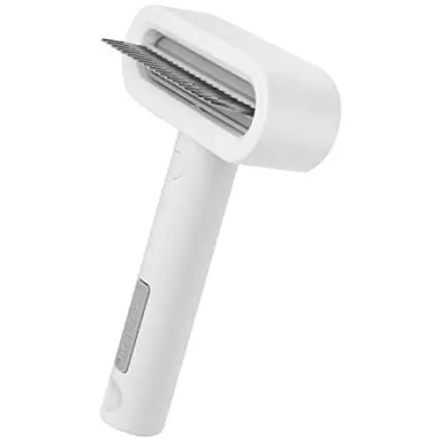 PetSeason Undercoat Rake for Dogs Long Hair Prevent Hair Tying Up Pet Grooming Tool Dog Deshedding Brush Flea Comb Pet Dematting Comb for Mats and Tangles Removing