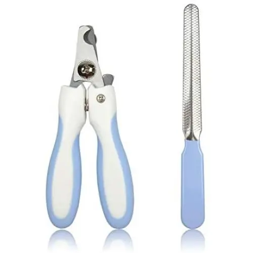 Novicey Dog Nail Clippers,Dog Nail Trimmer with Safety Guard to Avoid Over,Stainless Steel Razor Sharp Blades,Professional Grooming Tool at Home for Small Breed Dogs Cats