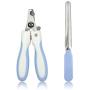 Novicey Dog Nail Clippers,Dog Nail Trimmer with Safety Guard to Avoid Over,Stainless Steel Razor Sharp Blades,Professional Grooming Tool at Home for Small Breed Dogs Cats
