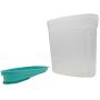 Airtight Dry Food Grain Flour Keeper Sealed Tank Storage Container with Lid Flap