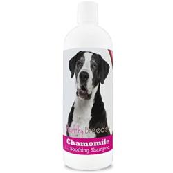 Healthy Breeds Chamomile Dog Shampoo & Conditioner with Oatmeal & Aloe for Great Dane, Black - OVER 200 BREEDS - 8 oz - Gentle for Dry Itchy Skin - Safe with Flea and Tick Topicals