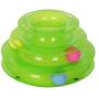 S-D-A Funny Cat Pet Toy Cat Toys Intelligence Triple Play Disc Cat Toy Balls Cat Crazy Ball Disk Interactive Toy