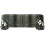 Loving Pets Dolce Diner Dog, 2 Bowl Set, Medium, 1 Quart, Espresso