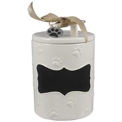 youngs Inc Ceramic Dog Treat Jar, Multi