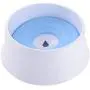 Petzilla No Spill Anti-Choking Water Bowl for Cats and Dogs, No Wet Mouth, 40 Ounce Large Capacity, Made of PS PP Silicone Non-Toxic Eco-Friendly Material