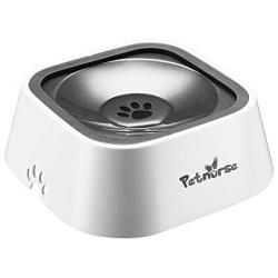 Petnurse Dog Bowl Dog Water Bowl No-Spill Pet Water Bowl Slow Water Feeder Dog Bowl No-Slip Pet Water Dispenser 35oz Feeder Bowl for Dogs and Cats …