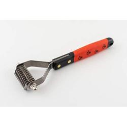 Ryans Pet Supplies Paw Brothers 10-Blade Undercoat Rake for Dogs, Medium