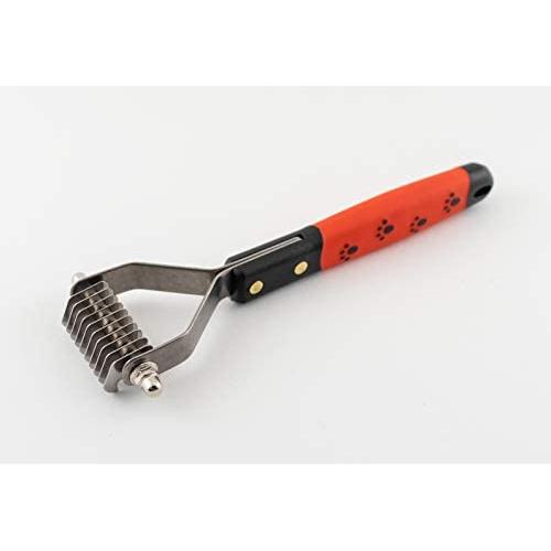 Ryans Pet Supplies Paw Brothers 10-Blade Undercoat Rake for Dogs, Medium
