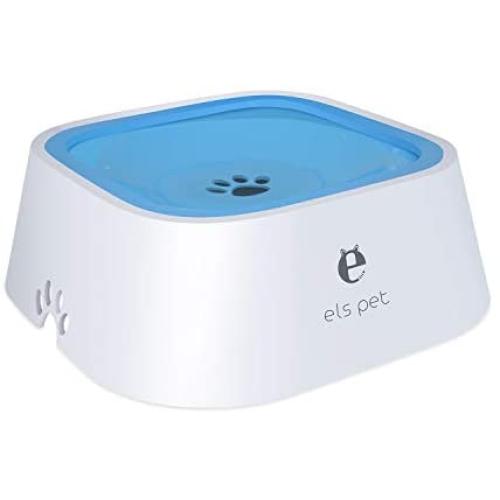 Kinghouse Dog Bowl Dog Water Bowl No-Spill Pet Water Bowl Slow Water Feeder Dog Bowl No-Slip Pet Water Dispenser for Dogs and Cats
