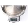 PawsMark Digital Scale Dog Feeding Bowl, Removable Washable Stainless Steel Bowl