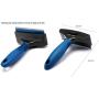 STAR VASTO Self-Cleaning Deshedding Tool for Dogs, Cats, Bunnies| Deshedding Brush for Short Hair and Long Hair| Deshedder for Cats and Dogs| Removes Loose Hair and Combats