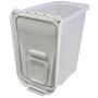 Van Ness 4-Pound Food Dispenser with Fresh-Tite Seal, White , Large (FD4)