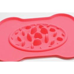 Sailing Silicone Dog Pet Fun Slow Feed Bowl. Pets Anti Choke Food Water Bowl. BPA Free (Slow Feed Bowl)