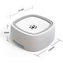 Gelible Pet Water Bowl Dispenser No-Spill,Slow Water Floating Feeder Bowl, Travel Carried Dog Clear Water Bowl