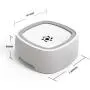 Gelible Pet Water Bowl Dispenser No-Spill,Slow Water Floating Feeder Bowl, Travel Carried Dog Clear Water Bowl