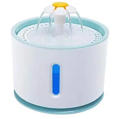 ZZK 2.4L Automatic pet cat Dog Drinking Fountain Pump Automatic LED Night Light Cycle Cats and Dogs Bowl of Water and Electricity Supplies ZZK 2.4L Automatic pet cat Dog Drinking Fountain Pump Automatic LED Night Light Cycle Cats and Dogs Bowl of Water and Electricity Supplies