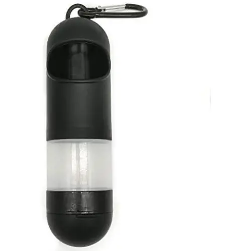 Morn Light Dog Poop Bag Dispenser with Hand Sanitizer Bottle | Waste Bags Holder Equipped Refillable Liquid Soap Bottle