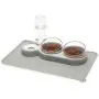 YEACHA Raised Cat Bowls, Tilt Cat Dog Food Water Elevated Bowls Set with Automatic Water Bottle, with Silicon Waterproof Mat, for Cats Small Dogs YEACHA Raised Cat Bowls, Tilt Cat Dog Food Water Elevated Bowls Set with Automatic Water Bottle, with Silicon Waterproof Mat, for Cats Small Dogs
