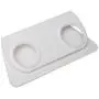 TWSOUL Dog Cat Bowls Pet Food Water Bowl Raised Height 15 Degree Tilt Protect Neck with Detachable Raised Stand Pet Food Feeder for Cats or Small Dogs TWSOUL Dog Cat Bowls Pet Food Water Bowl Raised Height 15 Degree Tilt Protect Neck with Detachable Raised Stand Pet Food Feeder for Cats or Small Dogs