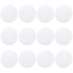 CHICTRY 12Pcs Pet Can Covers Reusable BPA-Free Plastic Tight Seal Lids Leakproof Storage Tin Lids for Canned Goods or Pet Dog Cat Food Saver Clear 4 inch