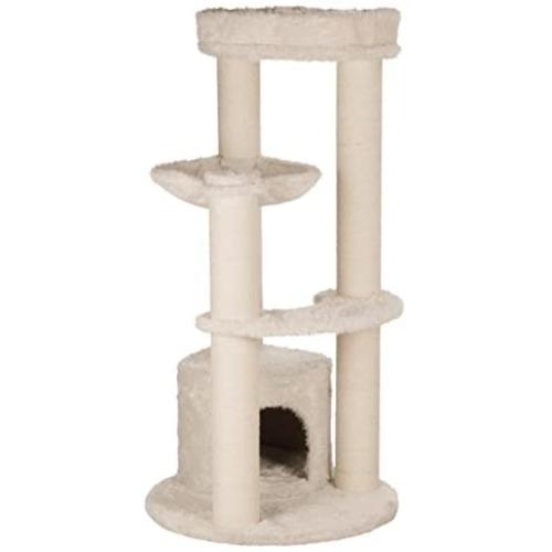 Royal Pet Club Baza Giant Cat Tree - Condo, Hammock, Plush Perch - Scratching - Indoor Activity Playground - 62.5 inches, baza Giant - Cream, Extra Large (44546)