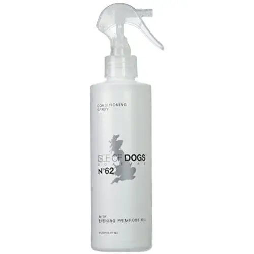 Isle of Dogs Coature No. 62 Evening Primrose Oil Dog Conditioning Mist for dry or Sensitive Skin, 8.4 oz