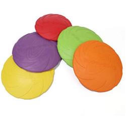 Dafang 5 Pack Dog Frisbee 6 Inch, Dog Frisbee Training Toys Flying Discs Flyer Soft Pet Toy Frisbee Flying Disc Tooth Resistant Outdoor Dog Training