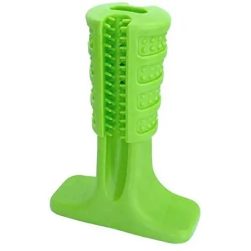 Kuntrona Dog Toothbrush Dog Brushing Stick Dogs Tooth Cleaning Toy Rubber Pet Puppy Chewing Playing Toy S M L for French Dog Accessoires