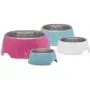 Loving Pets Retro Bowl for Dogs, Hot Pink, Medium (7132)