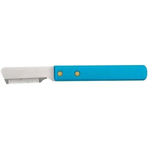 Master Grooming Tools Stripping Knives — Non-Slip Tools for Grooming Dogs - Fine, 6¾'' Master Grooming Tools Stripping Knives — Non-Slip Tools for Grooming Dogs - Fine, 6¾''