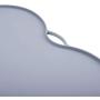 Super Design Silicone Waterproof Placemat - Bone Shaped Pet Feeding Mat, Silicone Raised Lip Non Spill Dog Cat Bowl Mat