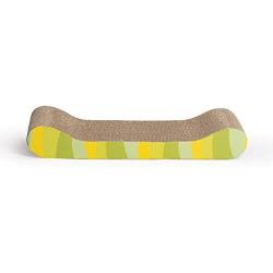 Catit Style Scratcher with Catnip, Jungle-Stripe Lounge