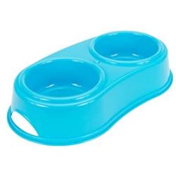 Agrobiothers Double Feeding Bowl for Cats, Small