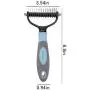 Eonpet Cat Comb Gift for cat and Dog Dog Comb Pet Grooming Brush, 2 Sided Professional Dematting Comb Grooming Undercoat Rake, Effective Removing Knots for Cats, Dogs Eonpet Cat Comb Gift for cat and Dog Dog Comb Pet Grooming Brush, 2 Sided Professional Dematting Comb Grooming Undercoat Rake, Effective Removing Knots for Cats, Dogs
