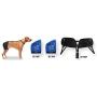 Caldera International Pet Therapy Hip Wrap with Gel, Large, Black (PET303)