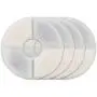 Vekonn Cat Water Fountain 4 Filters Pack for Stainless Steel Top Fountain and Yellow Stamen Fountain