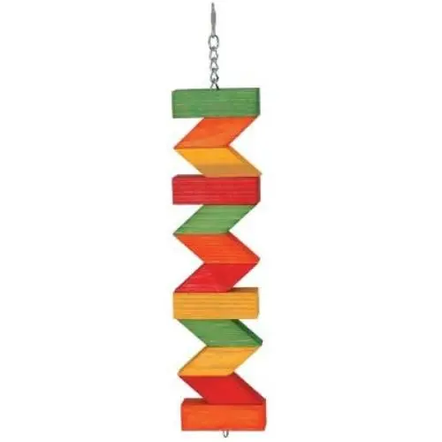 Featherland Toys Zig Zag Chew, 4-1/2-Inch W by 22 Inch L Featherland Toys Zig Zag Chew, 4-1/2-Inch W by 22 Inch L