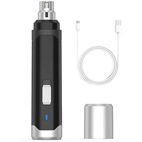 oneisall Dog Nail Grinder - Upgraded 2 Speed Quiet USB Rechargeable Professional Pet Nail Trimmer Paws Grooming & Smoothing Claw Care for Small Medium Large Dogs & Cats oneisall Dog Nail Grinder - Upgraded 2 Speed Quiet USB Rechargeable Professional Pet Nail Trimmer Paws Grooming & Smoothing Claw Care for Small Medium Large Dogs & Cats