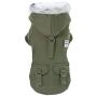 Trudz PET Dog Hoodies, Rdc Pet Work Clothes, Thickened Dog Overall, Dog Military Uniform, Army Hoodie Sweater, Cotton Jacket Fur Coat for Small Dog & Medium Dog & Cat