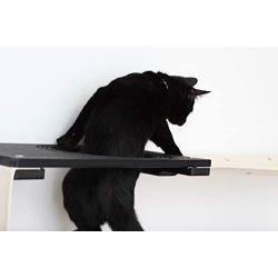 CatastrophiCreations Deluxe Maze Set for Cats Multiple-Level Wall Mounted Scratch, Hammock Lounge