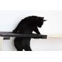 CatastrophiCreations Deluxe Maze Set for Cats Multiple-Level Wall Mounted Scratch, Hammock Lounge