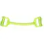 Nerf Dog 2-Handle Tug Dog Toy, Lightweight, Durable and Water Resistant, 19 Inches, for Medium/Large Breeds, Single Unit, Green Nerf Dog 2-Handle Tug Dog Toy, Lightweight, Durable and Water Resistant, 19 Inches, for Medium/Large Breeds, Single Unit, Green