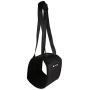 Tnfeeon Safety Portable Black Dog Support Harness, Lifting Assist Rehabilitation Harness with Handle for Canines Aid