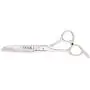 Tamsco Genuine Japanese Stainless Steel Scissors 6.5-Inch with 32 Teeth Blade, Single Sided Removes 33-Percent of The Hair, Adjustable Tesion Screw Tamsco Genuine Japanese Stainless Steel Scissors 6.5-Inch with 32 Teeth Blade, Single Sided Removes 33-Percent of The Hair, Adjustable Tesion Screw
