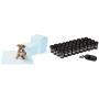 Amazon Basics Dog Waste Bags (600-Pack) and Training Pads (150-Pack)
