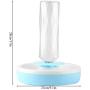 THMY Pet Drinking Bowl, Cat and Dog Water Dispenser Set for A Healthy and Hygienic Pet Fountain with Filter Foam (Blue 750ml)